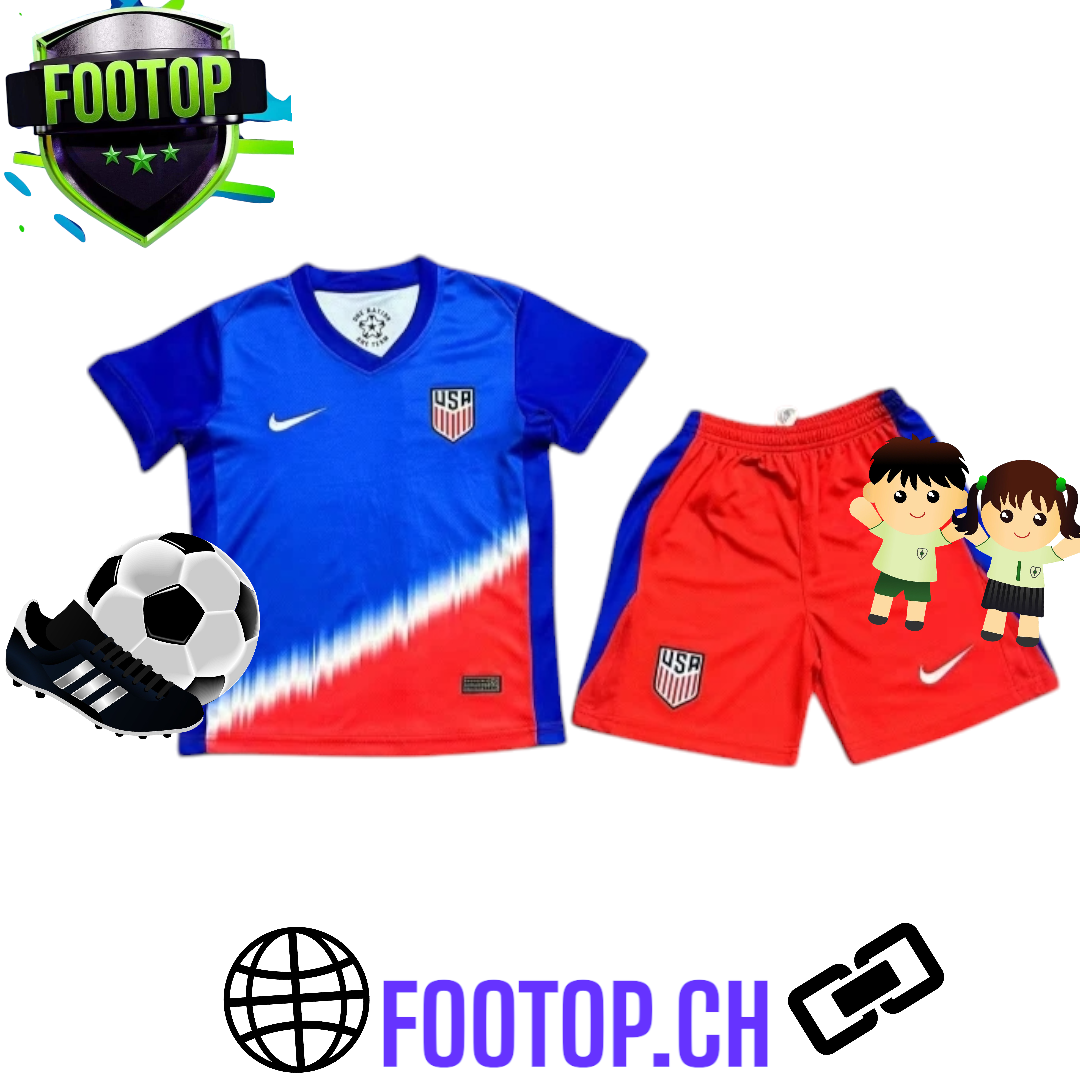 USA AWAY  KIDS KIT 2024-2025
