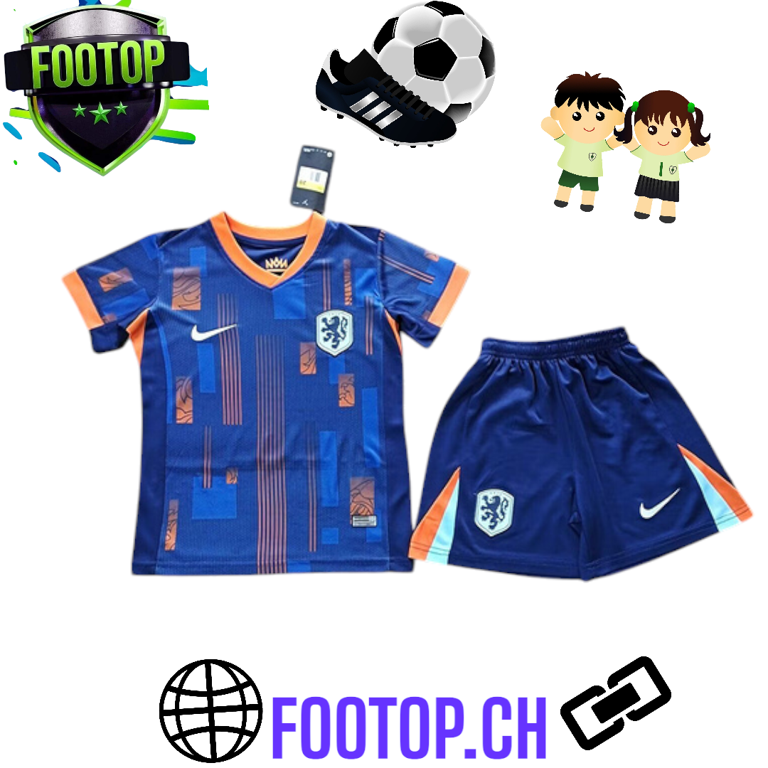 PAYS BAS AWAY KIDS KIT 2024-2025