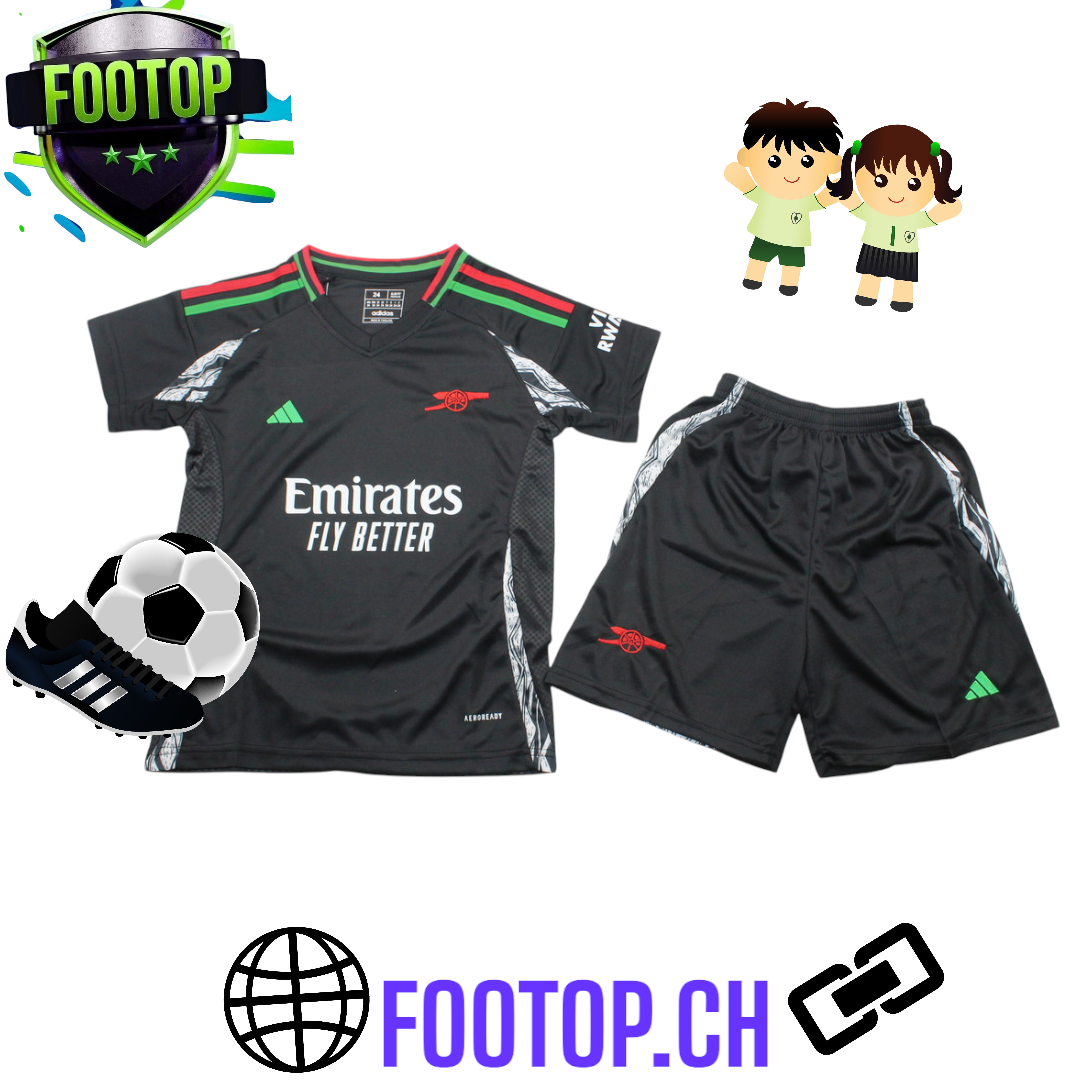 ARSENAL AWAY KIDS KIT 2024-2025