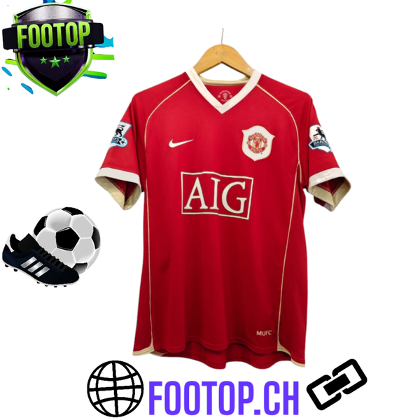 MANCHESTER UNITED RETRO HOME  2006-2007
