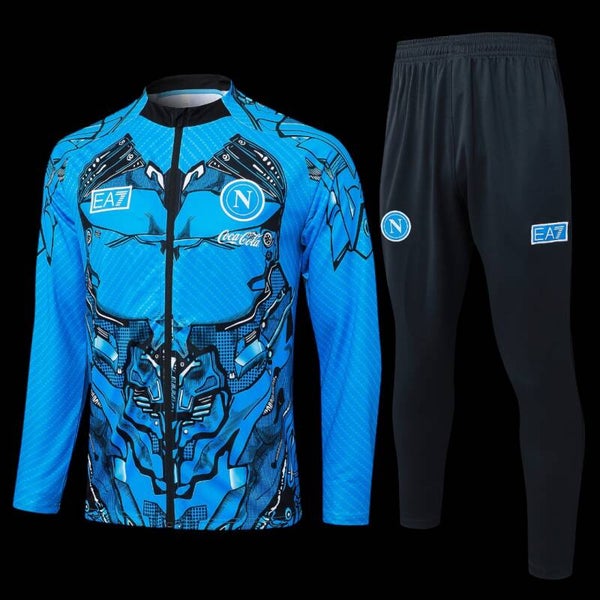 💙⚫ Survêtement Napoli 2025 – Superhero Edition (EA7)