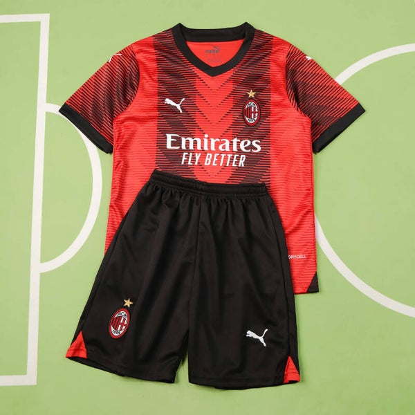 AC MILAN HOME 2023-2024 KIDS KIT