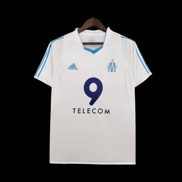 🩵 Maillot rétro Marseille 2003-2004 (Home)