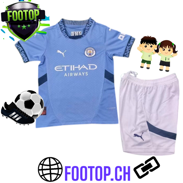 MANCHESTER CITY KIDS KIT 2024-2025