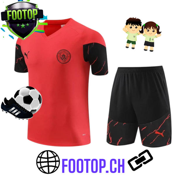 MANCHESTER CITY KIT ENTRAINEMENT ENFANTS 2024-2025