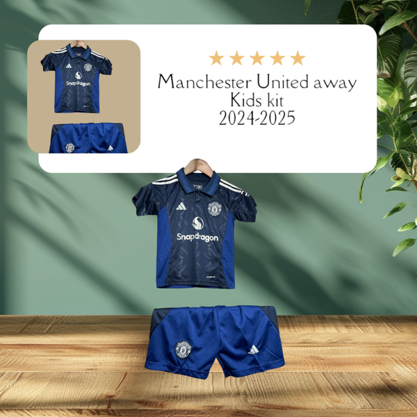 MANCHESTER UNITED AWAY  2024-2025 KIDS KIT