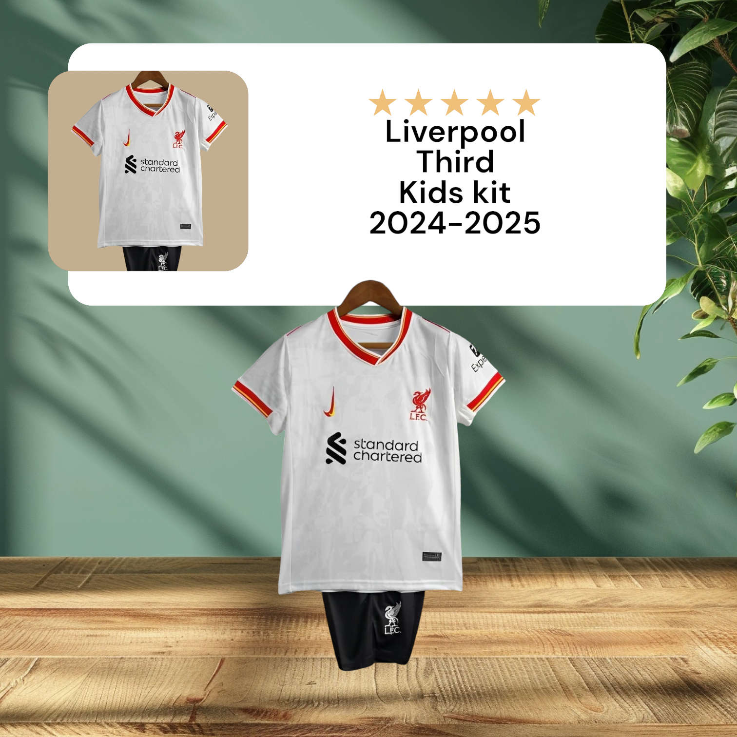 LIVERPOOL THIRD 2024-2025 KIDS KIT