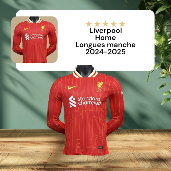 LIVERPOOL HOME LONGUE MANCHE 2024-2025