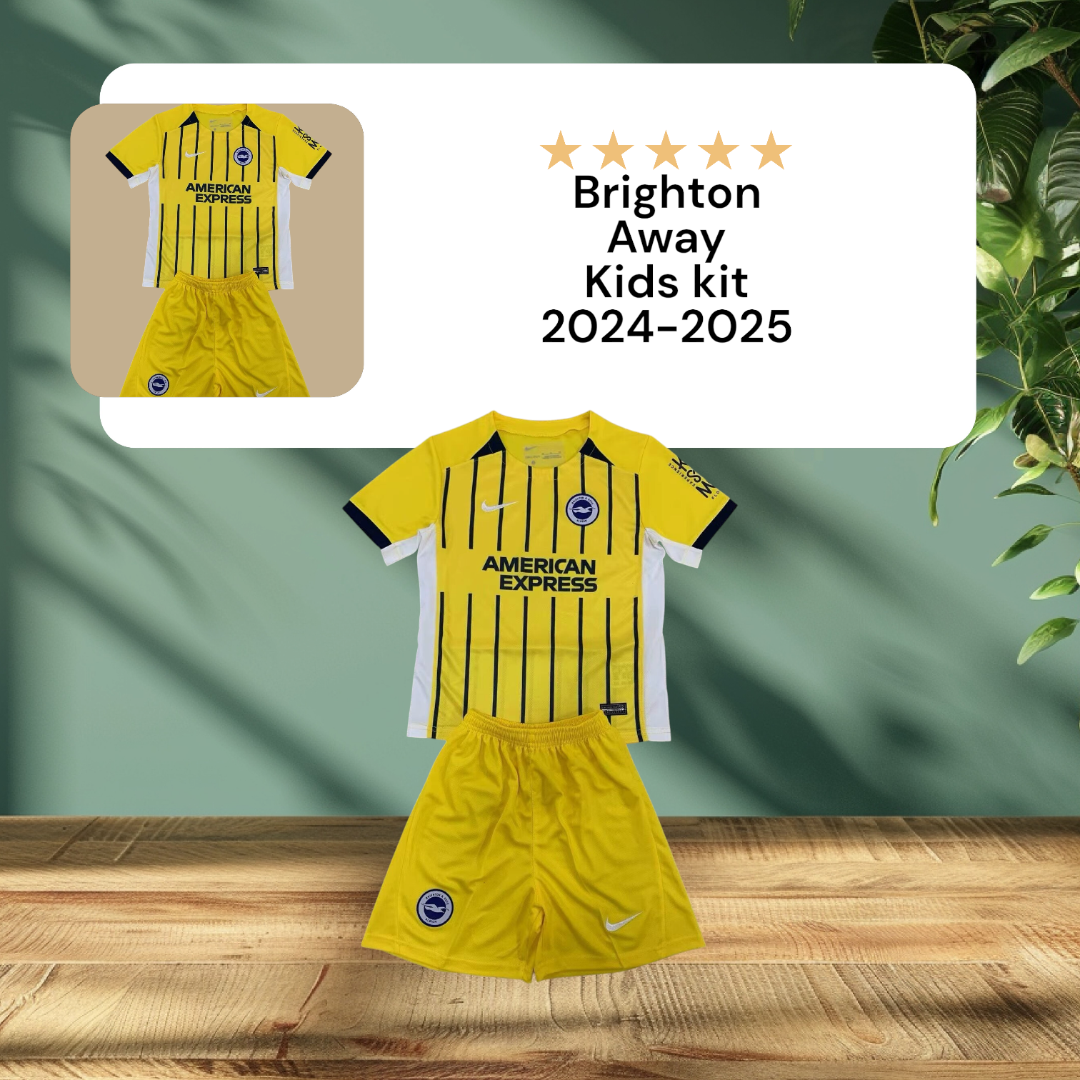 BRINGHTON AWAY KIDS KIT 2024-2025