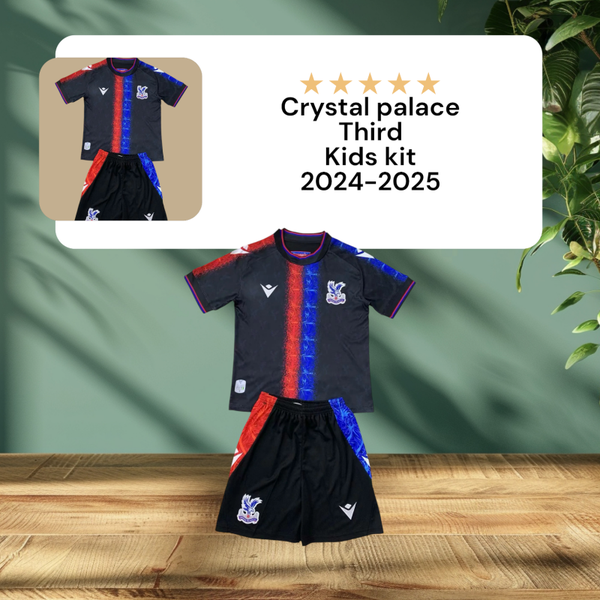 CRYSTAL PALACE THIRD  KIDS KIT  2024-2025