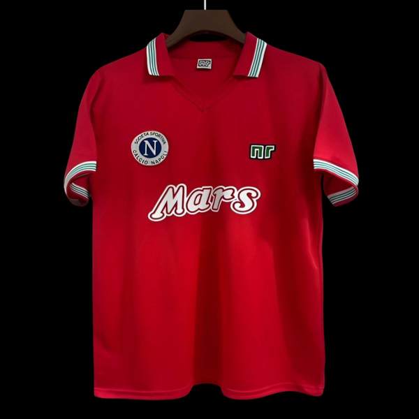 🔴 1988/89 Retro Napoli Third (Rouge)
