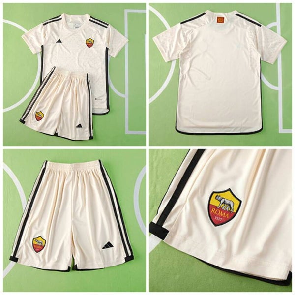 AS ROMA AWAY KIDS KIT 2023-2024
