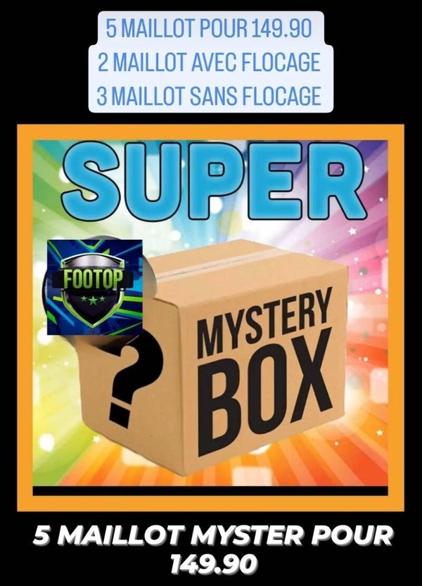 MYSTER BOX 5 MAILLOT POUR 149.90