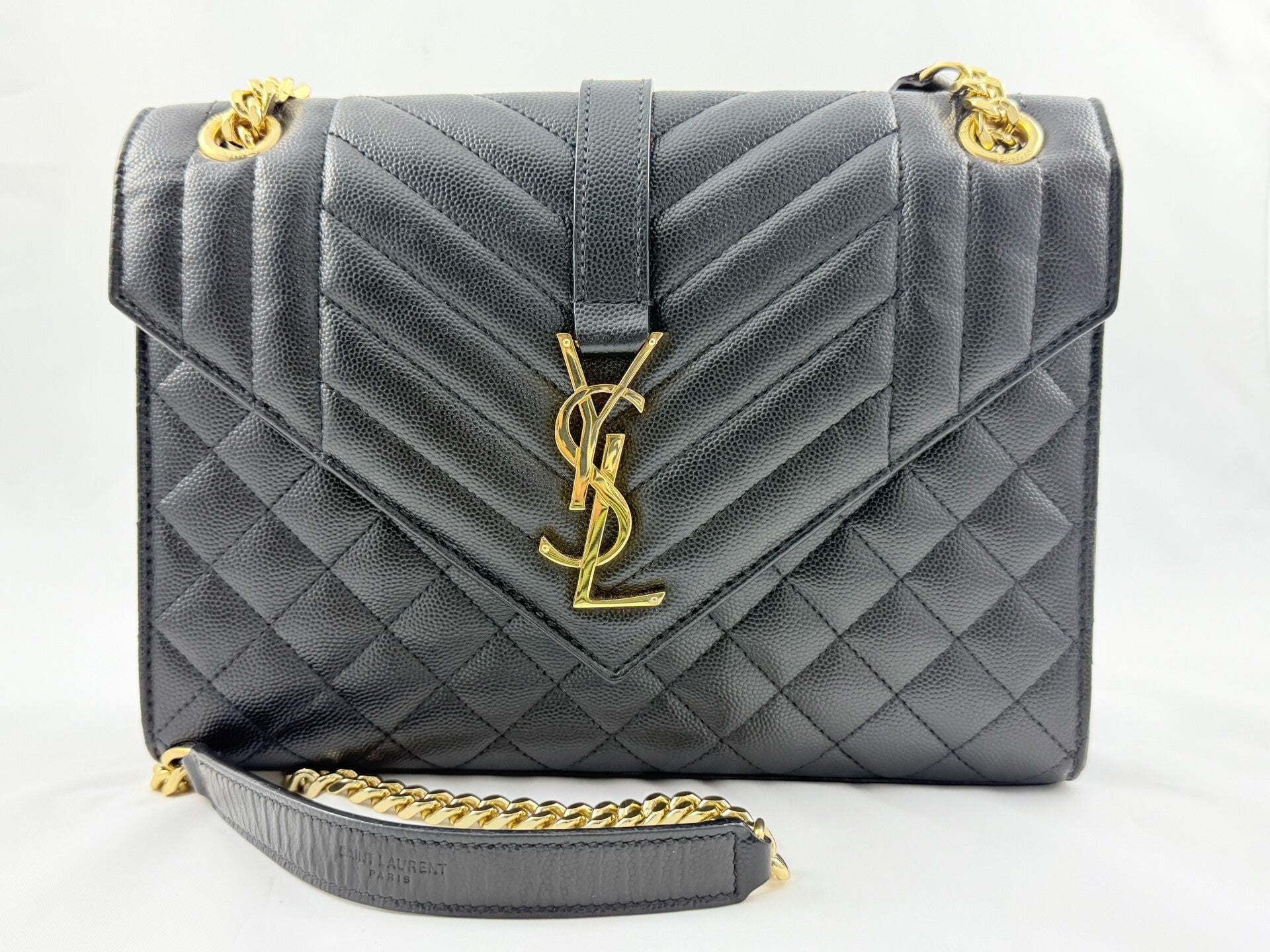 Saint Laurent Medium Triquilt Envelope