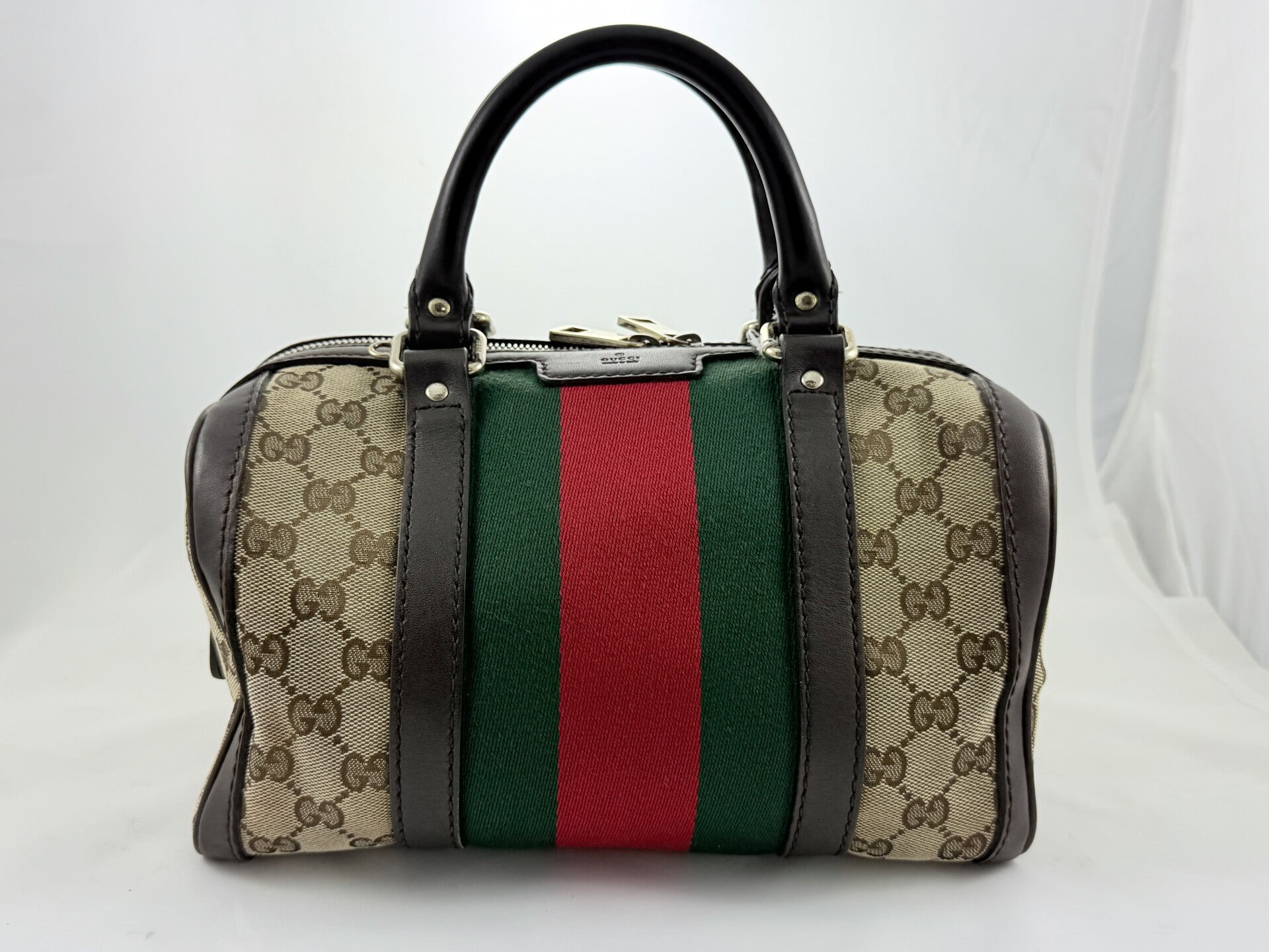 Gucci Monogram Canvas Boston