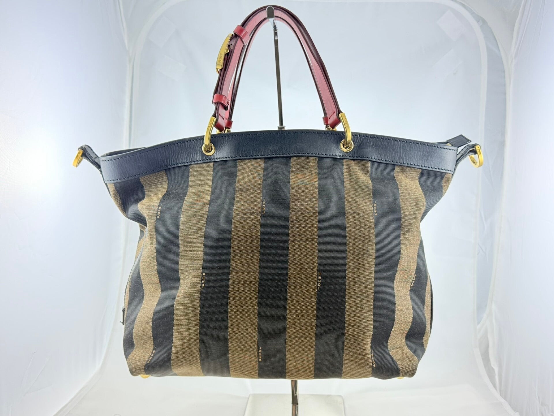 Fendi Canvas Pequin Stripe