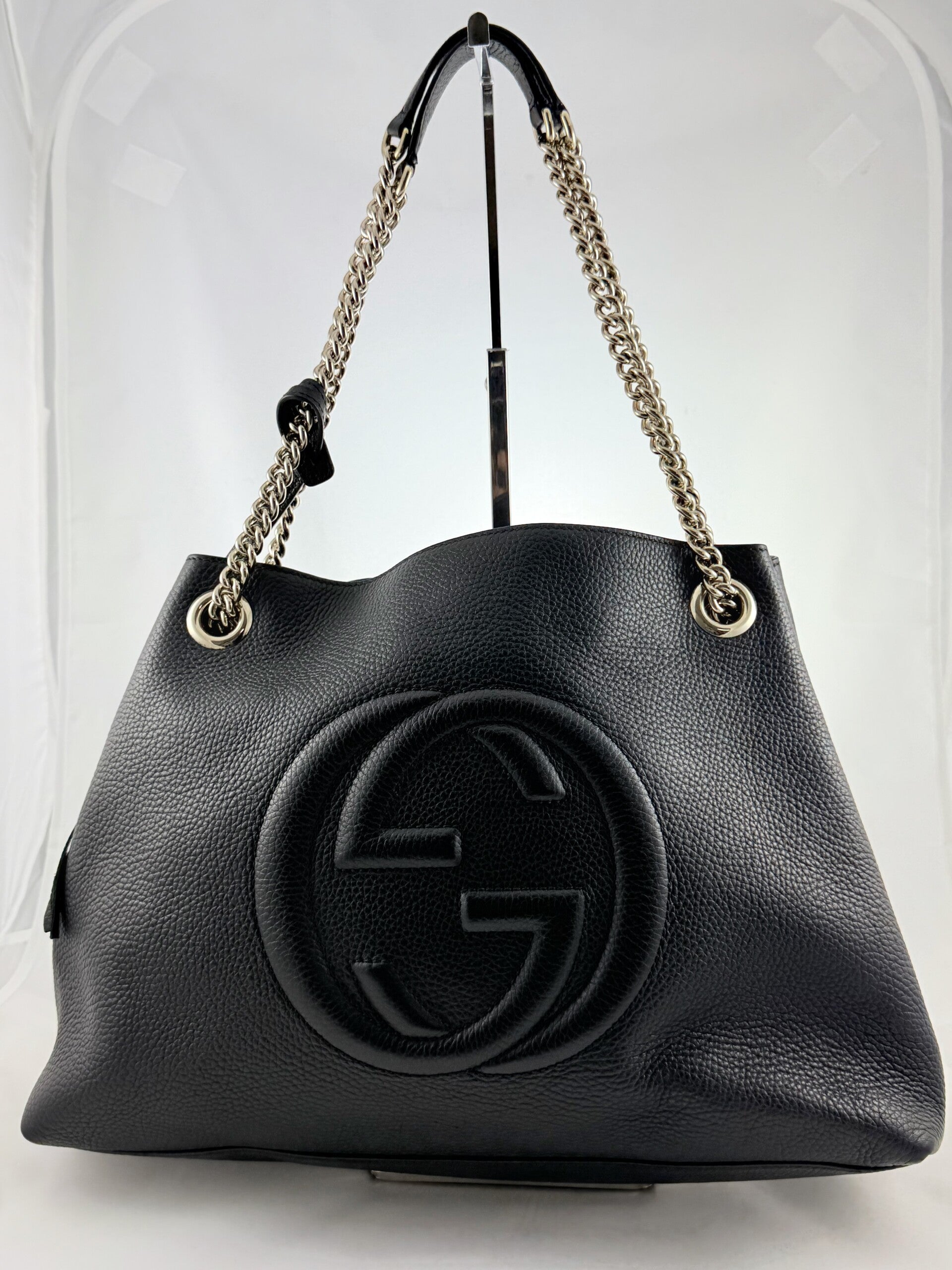 Gucci Soho Chain Leather Tote