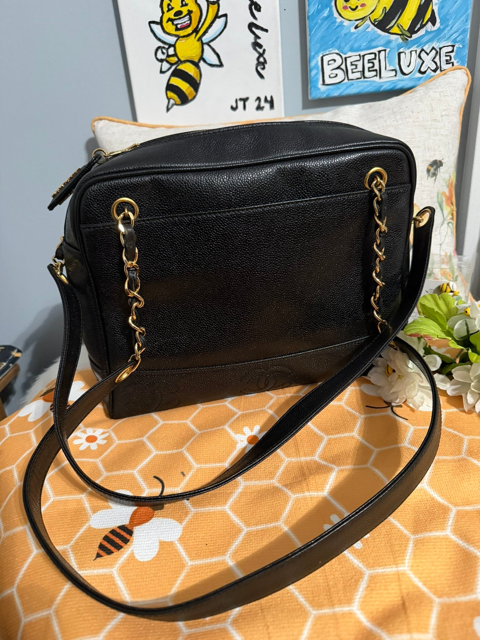 Chanel Classic Caviar Leather