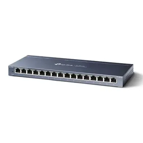 Switch Gigabit no administrable de 16 puertos 10/100/1000 Mbps para escritorio