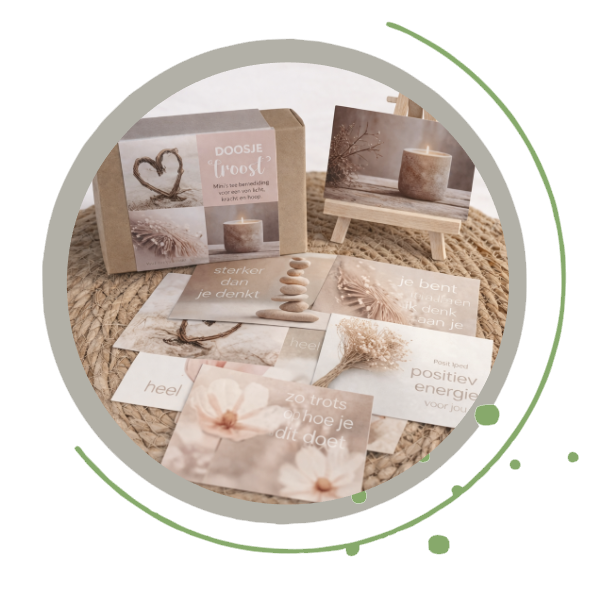 Troostdoosje, roze