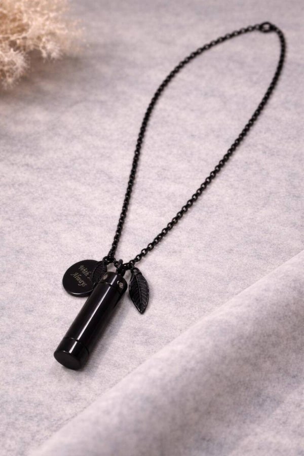 As ketting koker zwart