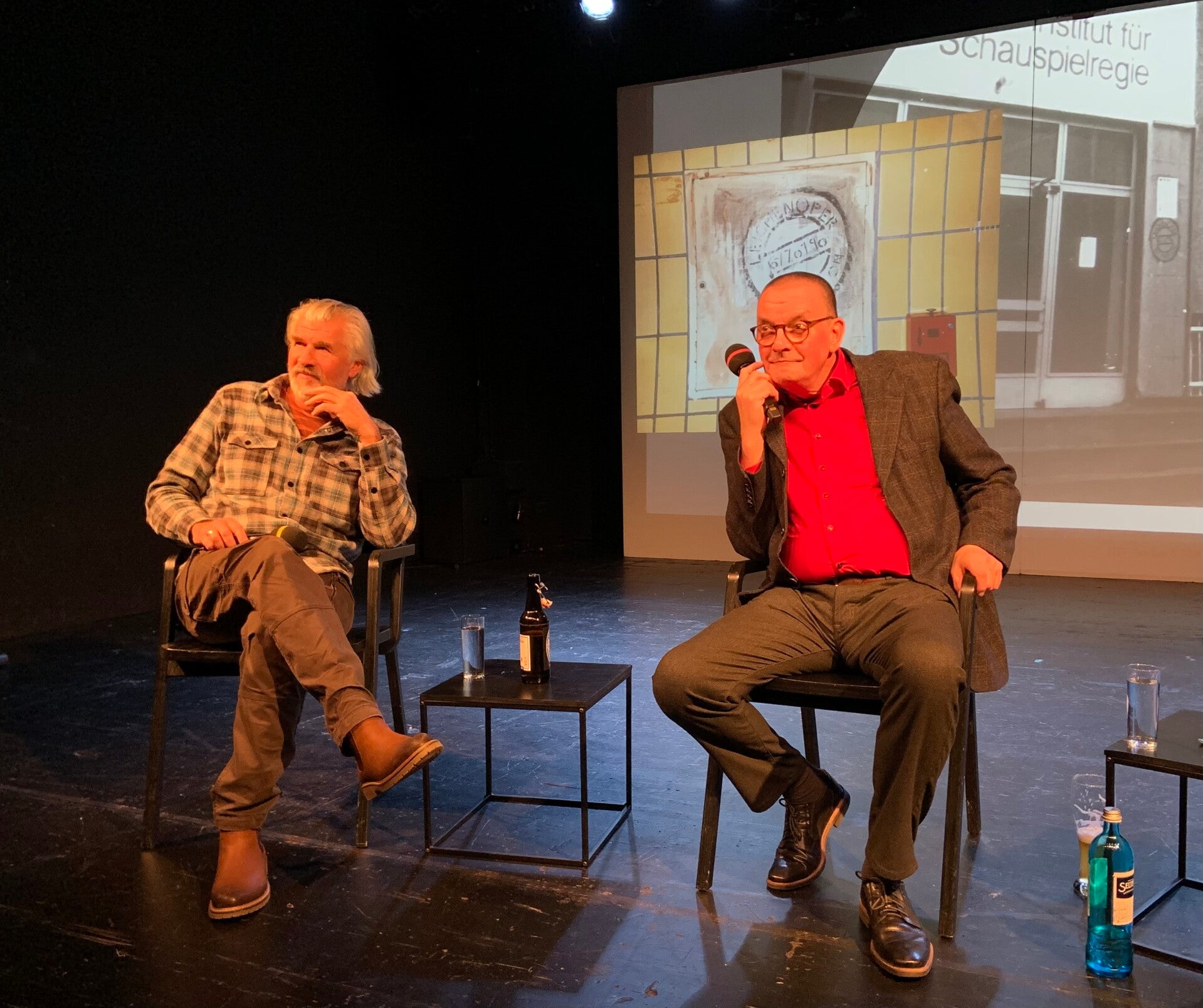 Podiumsgespräch mit den Autoren im Deutschen Theater