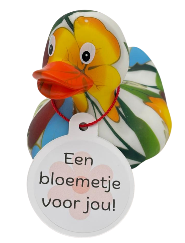 Badeend - Bloemen