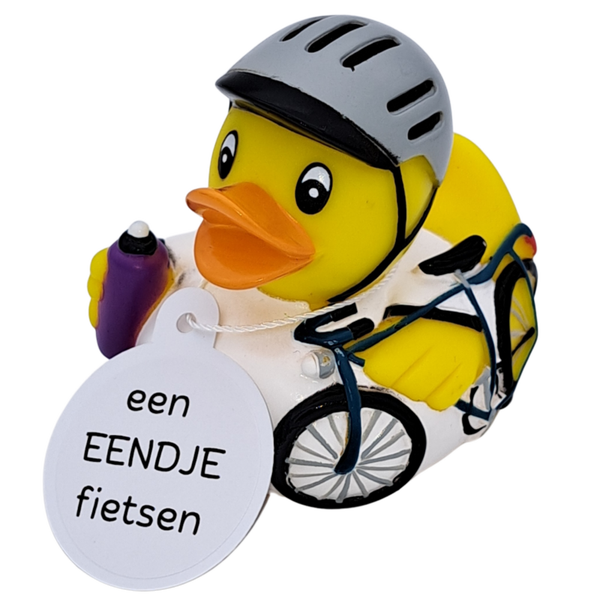 Badeend - Wielrenner