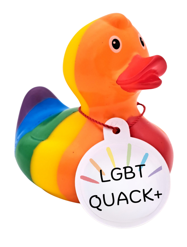 Badeend - Regenboog-LGBTQUACK+