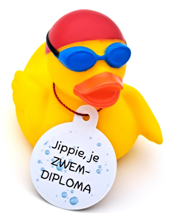 Badeend- Zwemdiploma