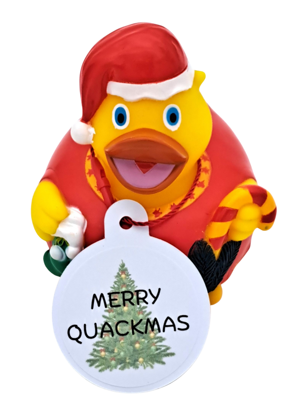 Badeend - Merry Quackmas Kerstvrouw