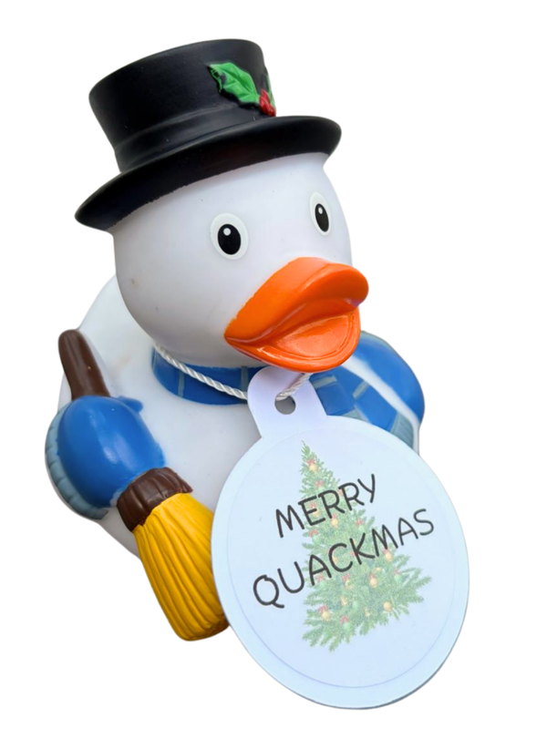 Badeend - Merry Quackmas Sneeuwpop