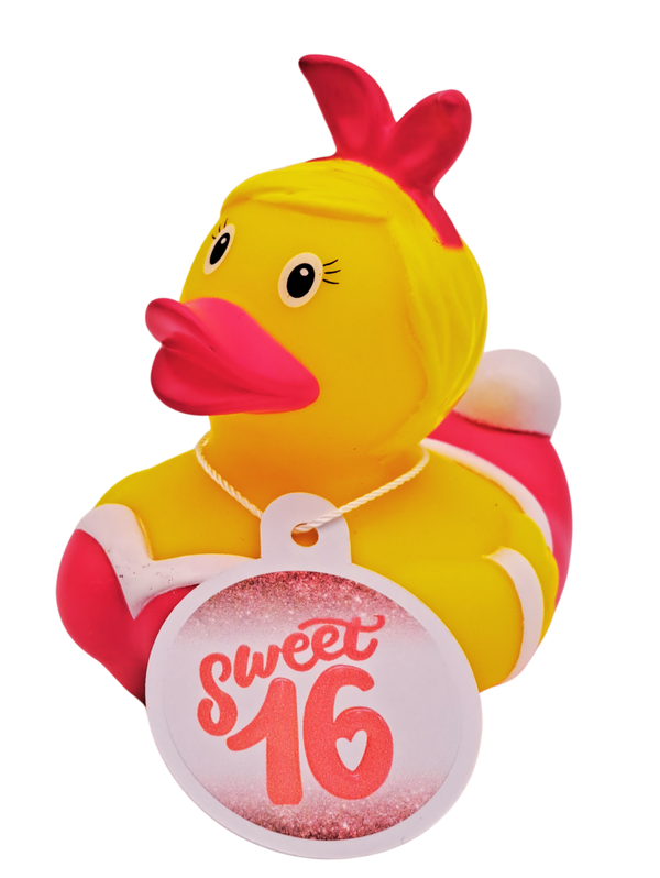 Badeend- Sweet 16 verjaardag