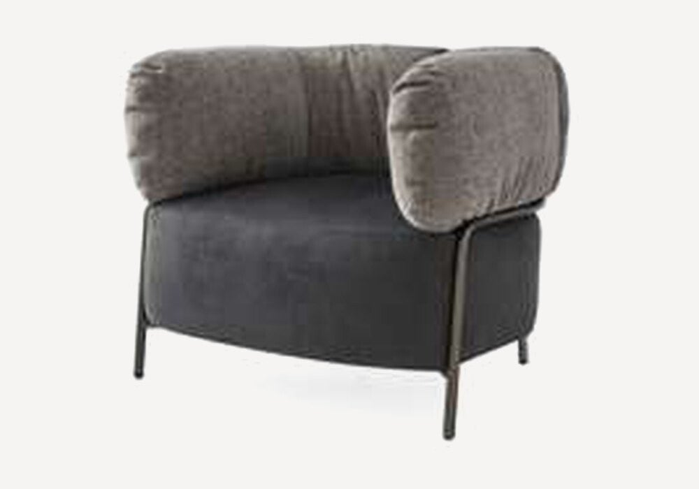 Fauteuil Calligaris Quadrotta pour espace d'attente d'hôtel