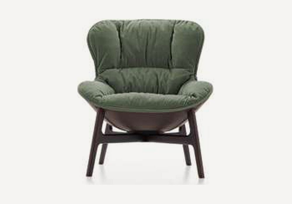 Fauteuil lounge Ditre Italia Softy capitonné