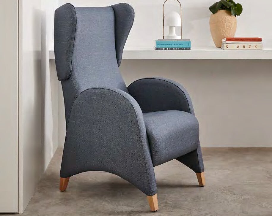Fauteuil à oreilles moderne pour EHPAD et résidence seniors