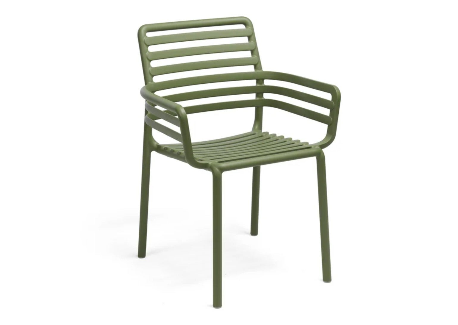Fauteuil de terrasse empilable en résine Nardi