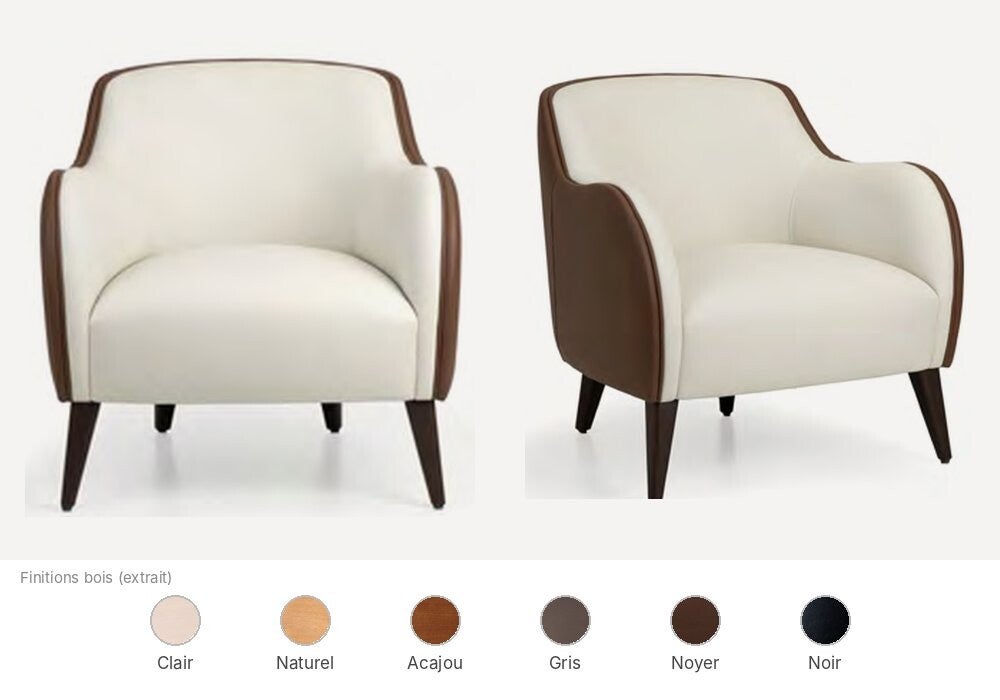 Fauteuil Fenabel Gio pour hall d'hôtel