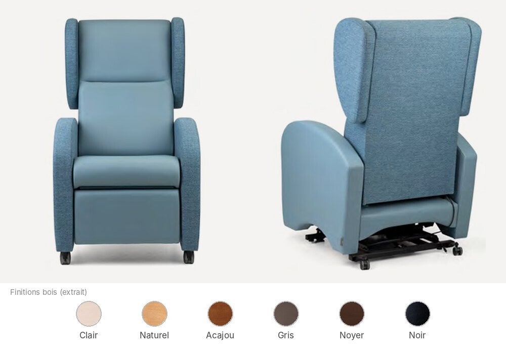 Fauteuil releveur électrique Fenabel Vida pour EHPAD