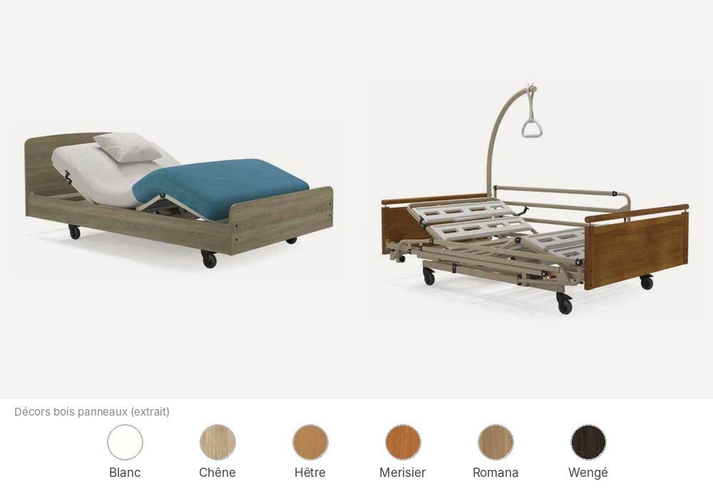 Lit médicalisé bariatrique HMS-VILGO Euro 3000 Fortissimo jusqu'à 270 kg
