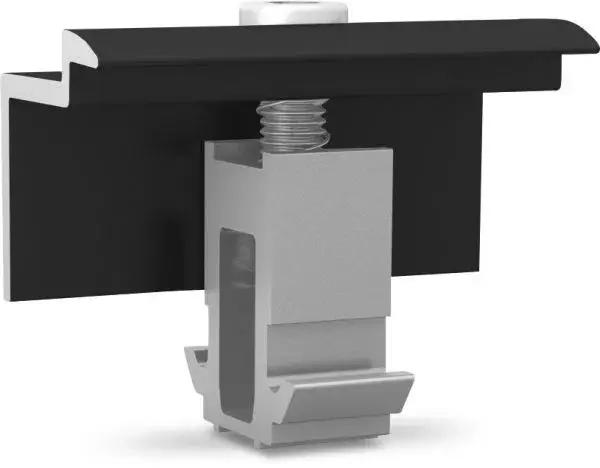 K2 SYSTEMS DomeClamp EC Black Set 30-50 Endklemme