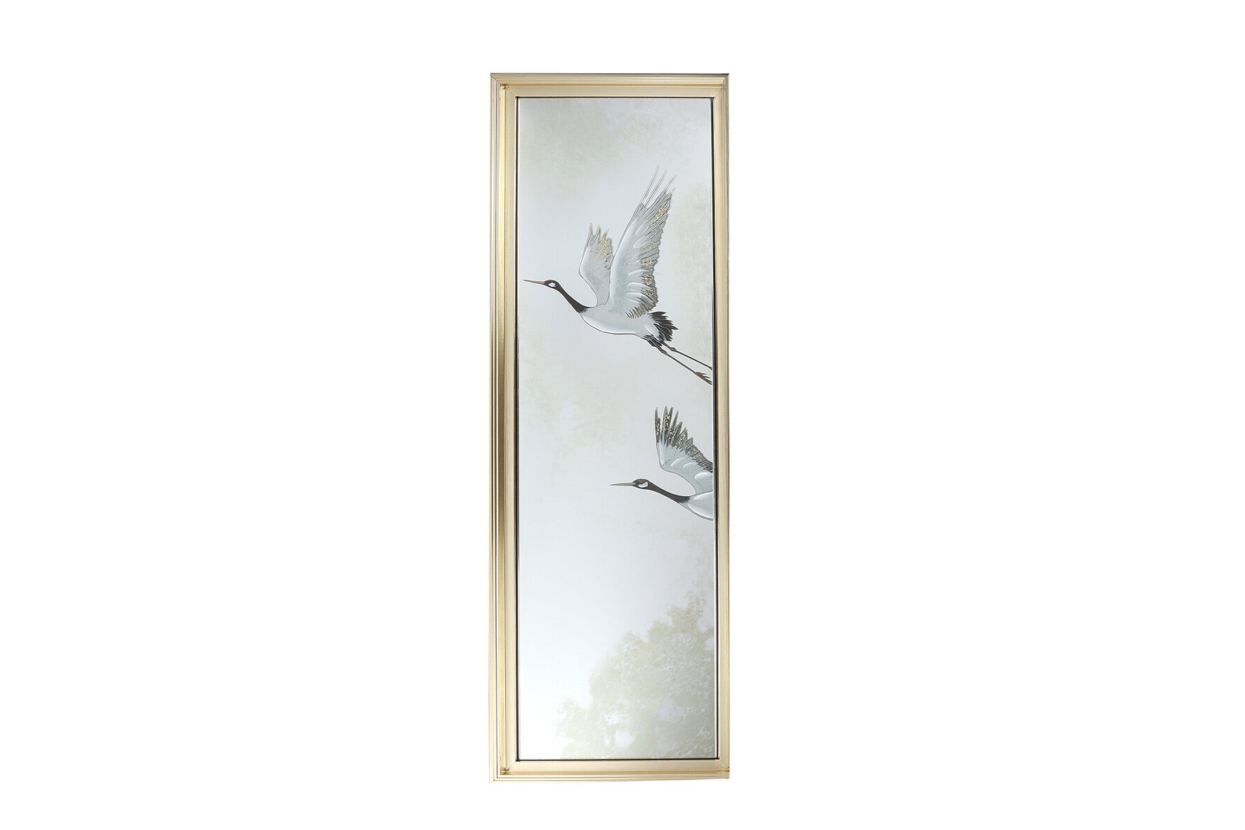Spiegel Kraanvogel  30x90 cm