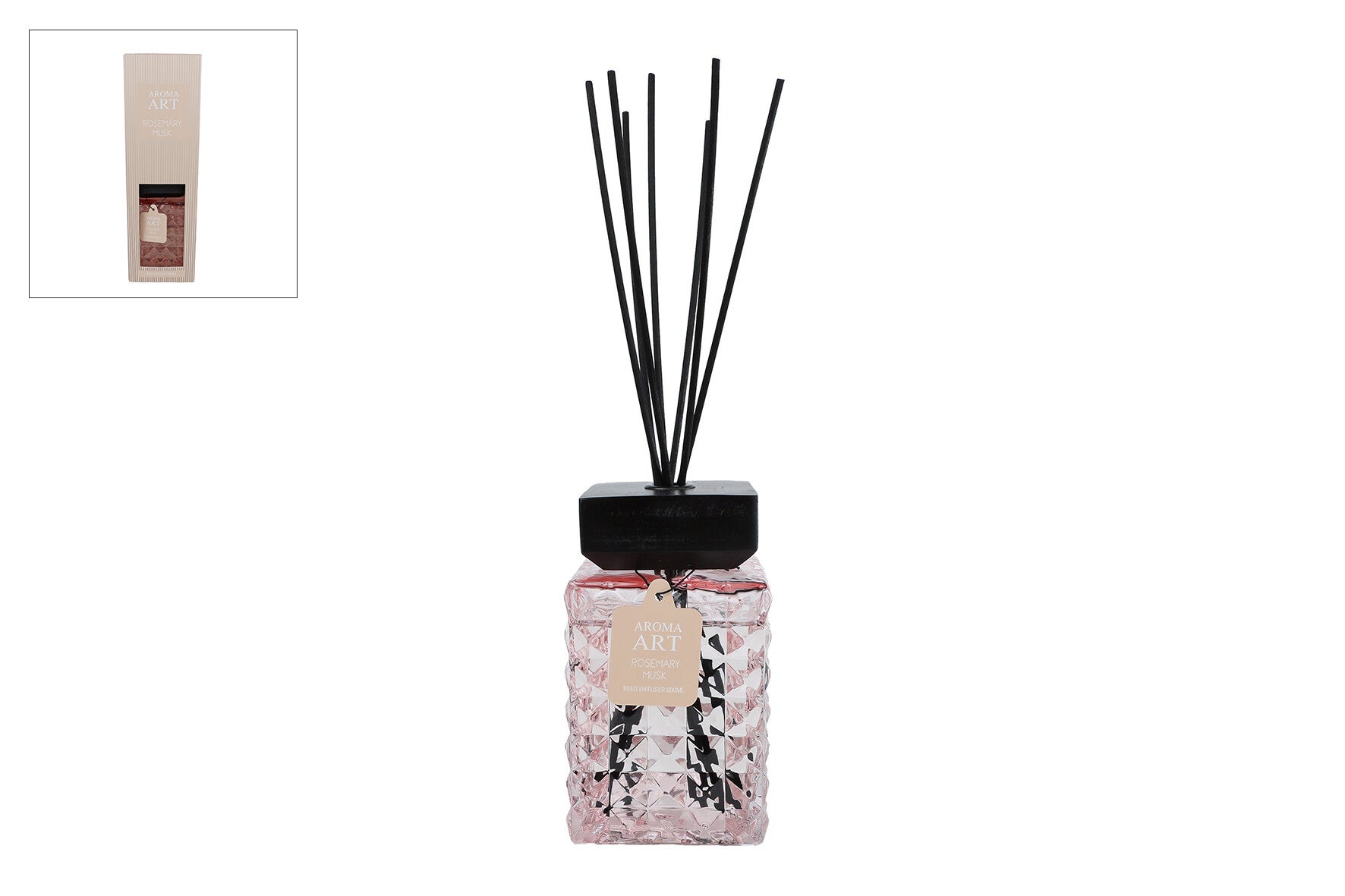 Diffuserset "Aroma Art" rosemary musk 800ml