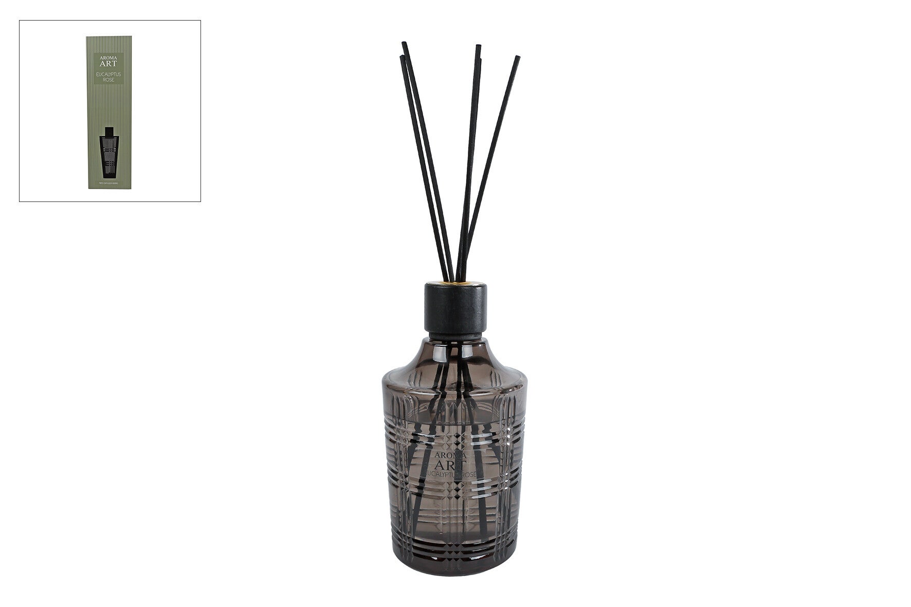 Diffuserset "Aroma Art" eucalyptus rose 800ml