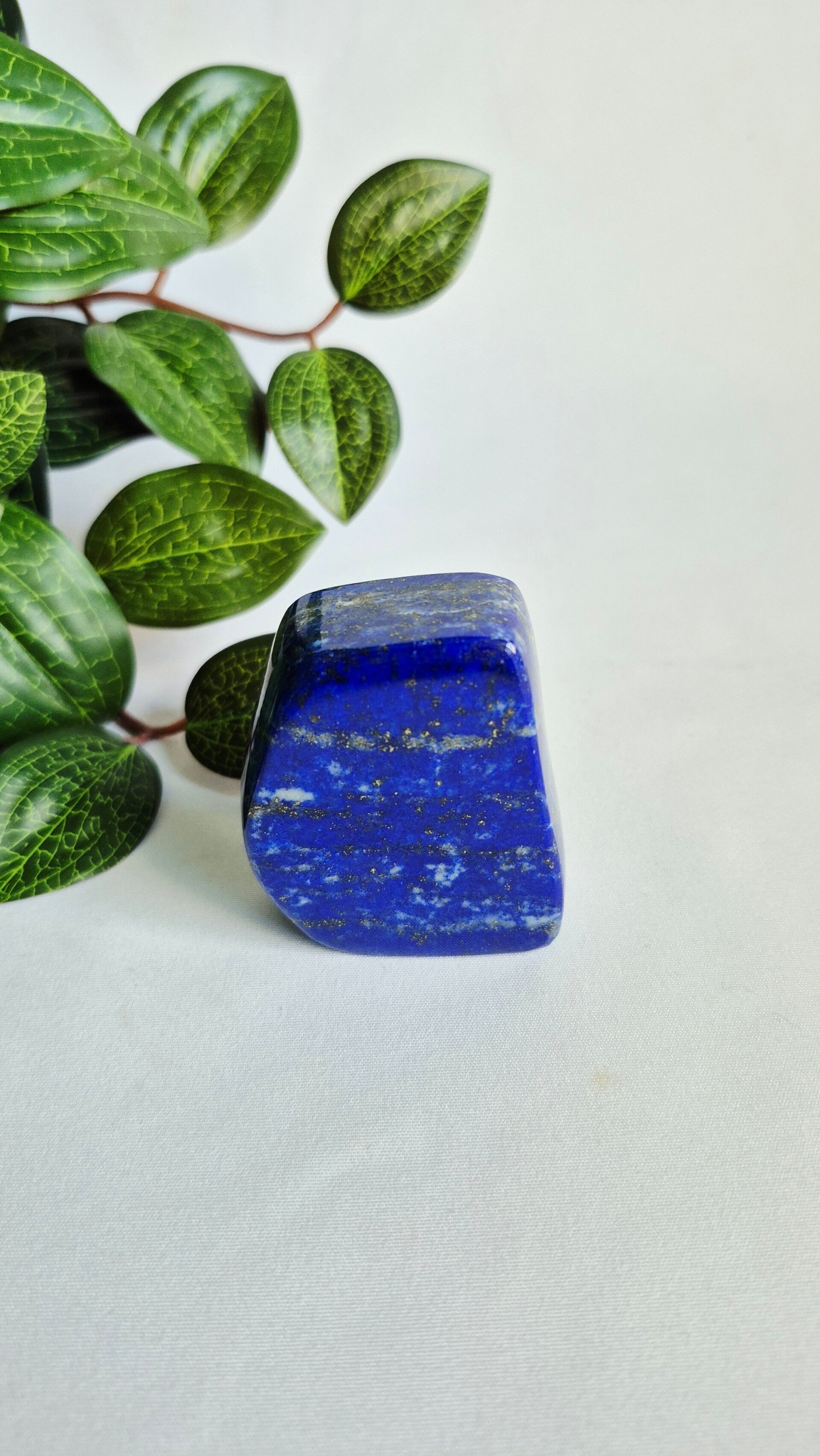 Lapis Lazuli met Pyriet vrije vorm