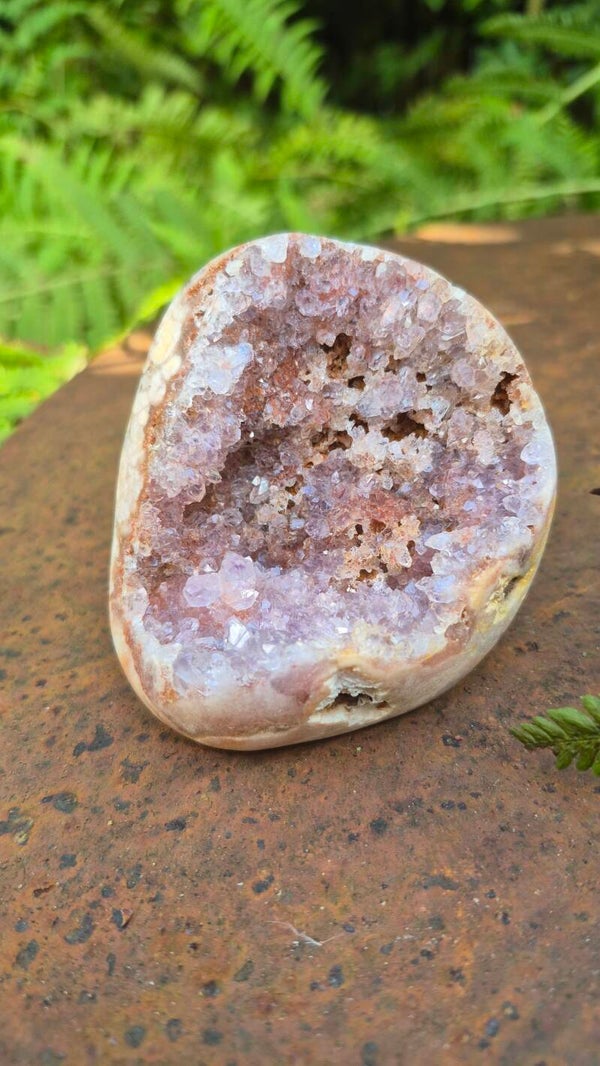 Chalcedoon roze (Amethist) "Geborgen"