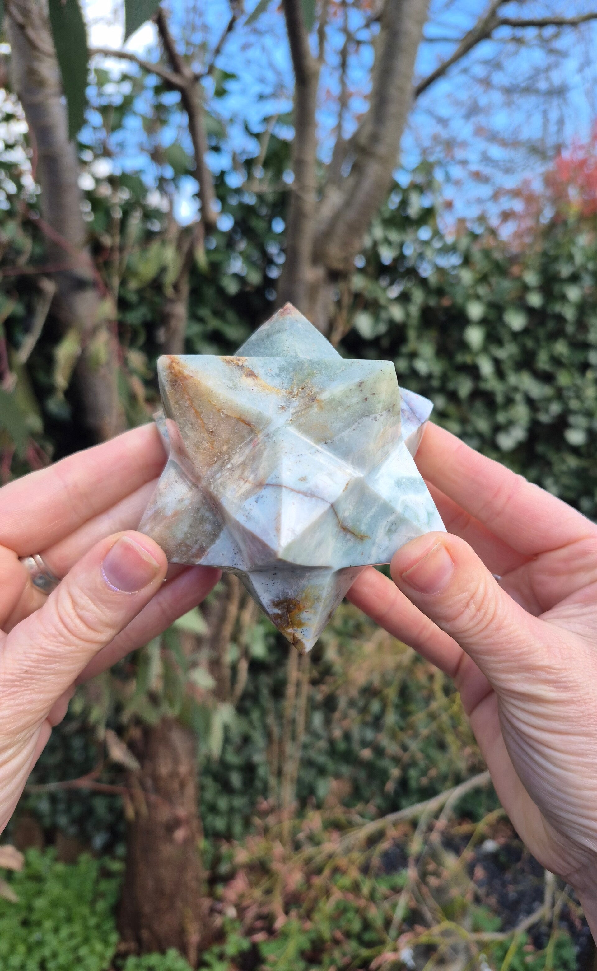 Oceaan Jaspis Merkaba