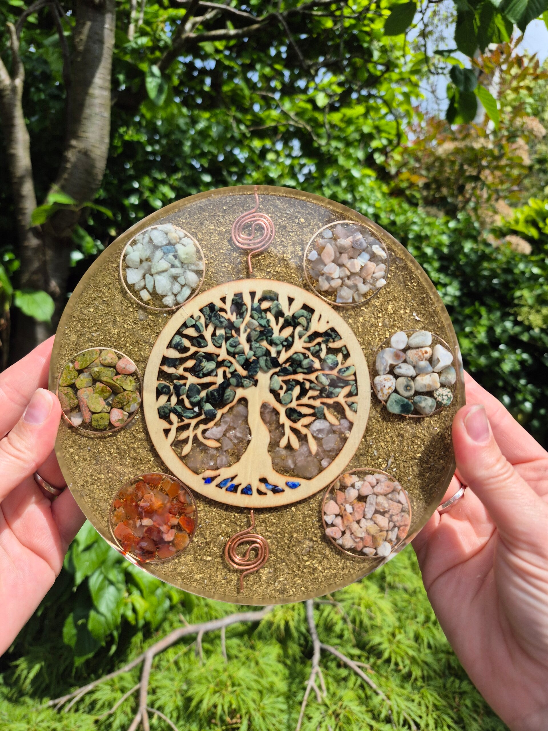 Oplaadschijf "Tree of Life"