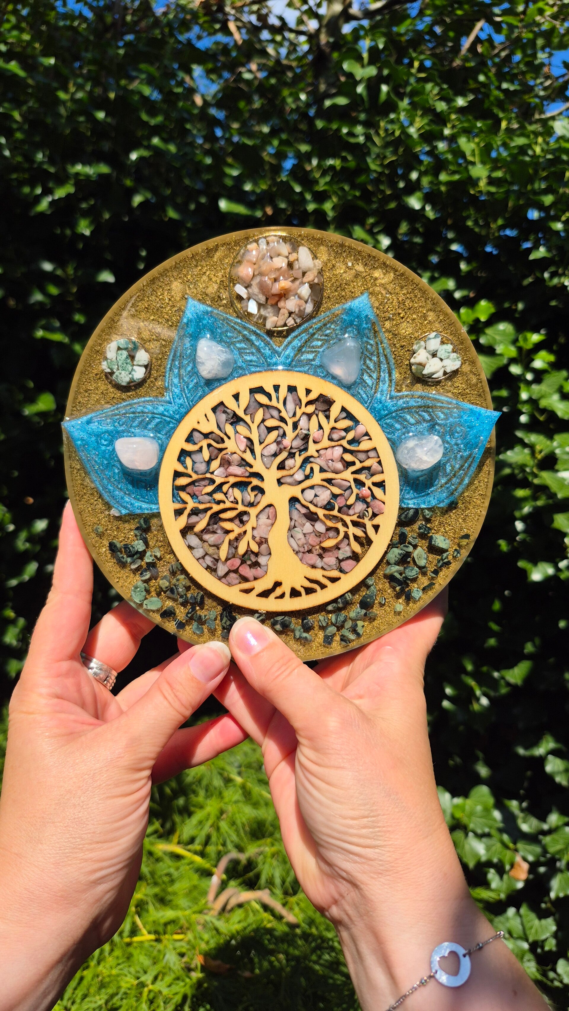 Oplaadschijf "Tree of Life"