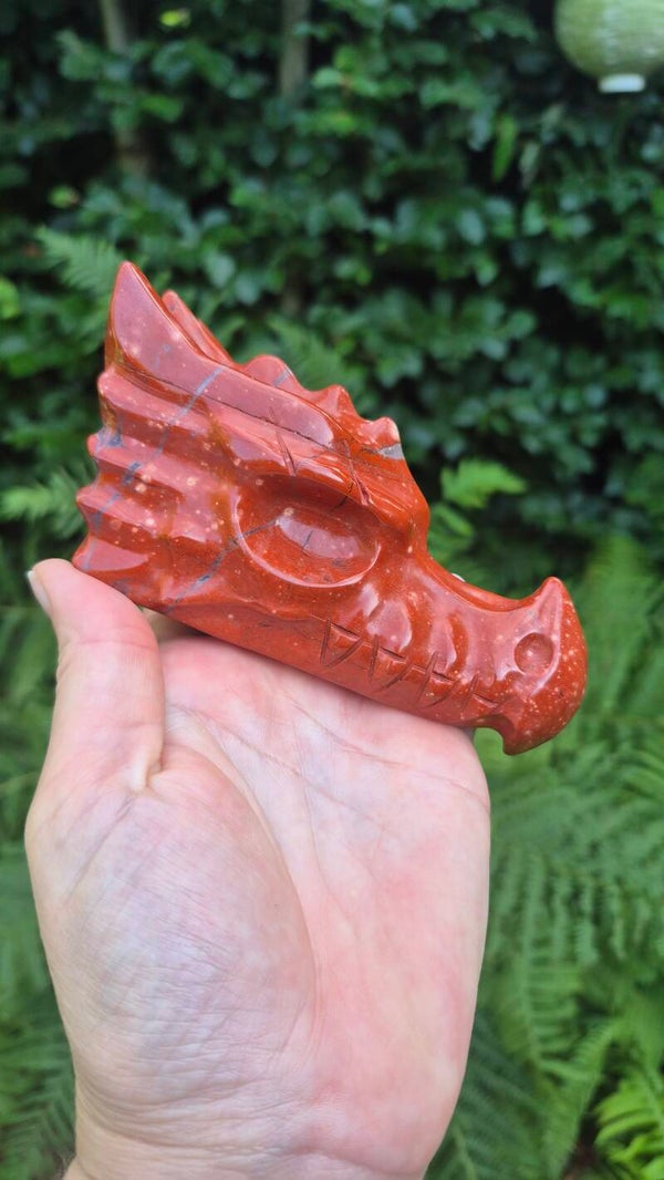 Jaspis rood draak